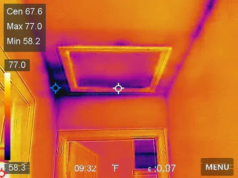 Analisi termografica ricerca perdite a Milano