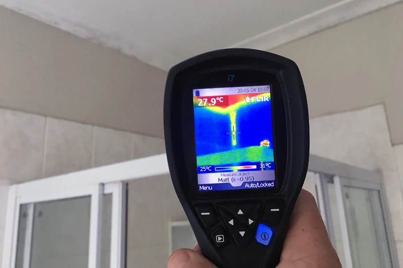 Termocamera per ricerca perdite occulte a Milano